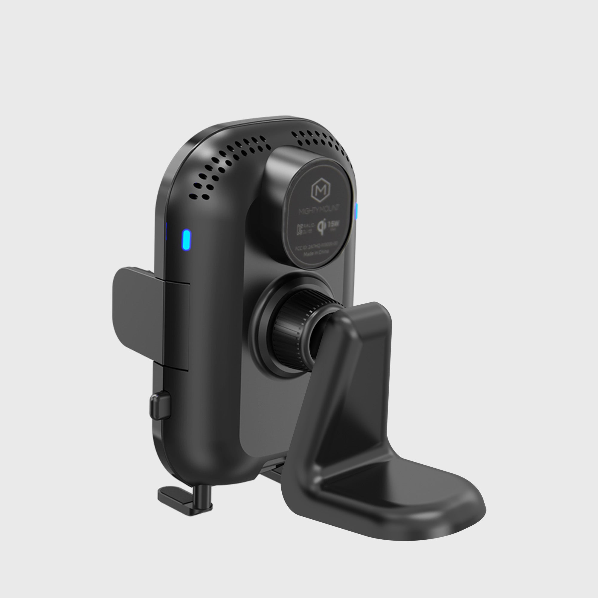 Auto Scan Fast Wireless Car Charger Mount For Vent & Dash