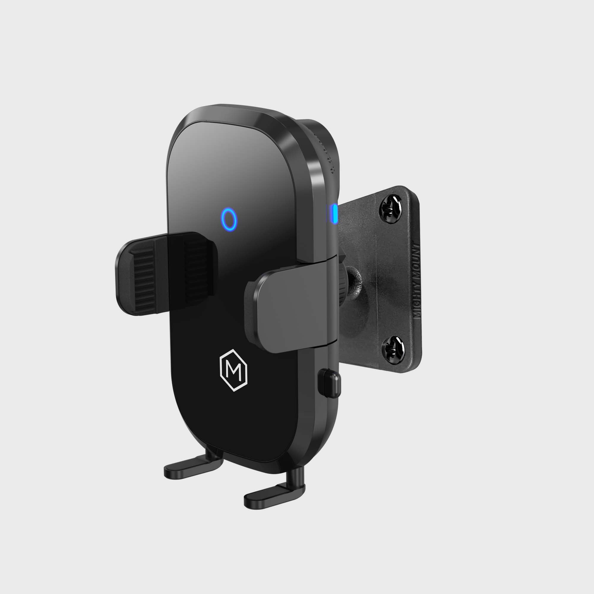 Auto Scan Fast Wireless Car Charger Mount with Drill Base AMPS Mounting Plate