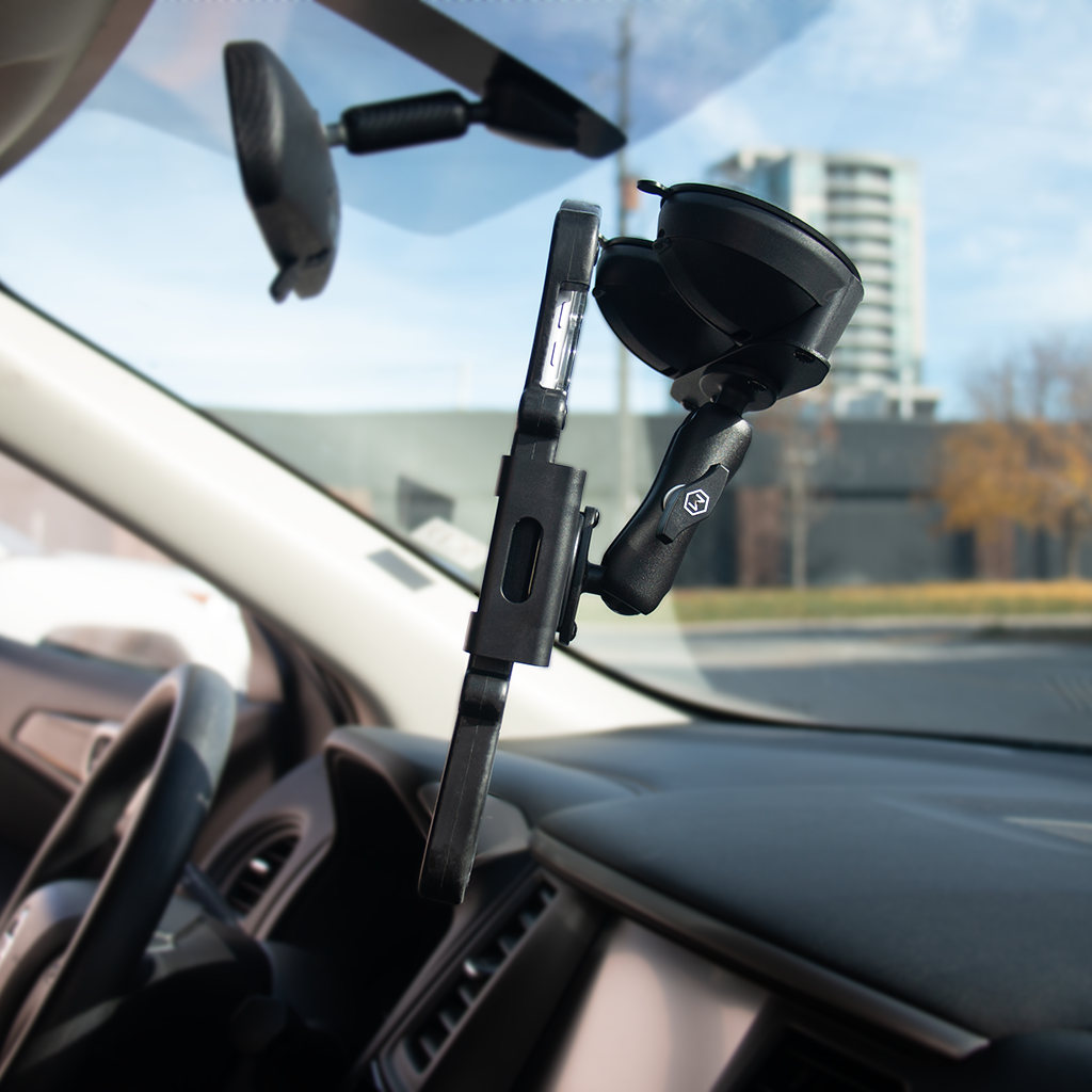 (Gym) Dual Suction Cup iPad Holder